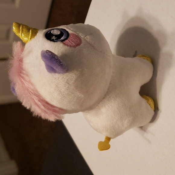 Squeezamals 3Deez Slow Rise Foam Stuffed Animal Unicorn-Nana Doll 4” Tall - Picture 4 of 5